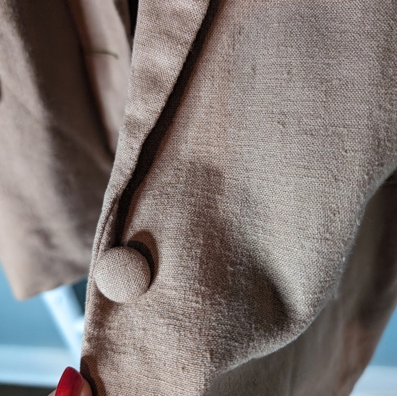 NWT Abercrombie & Fitch linen blend blazer Small - Picture 6 of 8